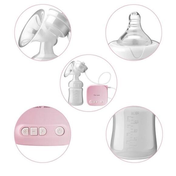 Electric Breast Pump – USB Rechargeable, 9-Speed Adjustable, Hands-Free Milk Suction, Portable Nursing Pump for Breastfeeding Moms