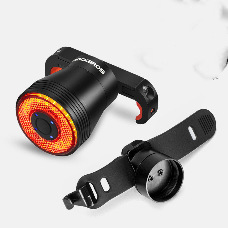 Bicycle Smart Auto Brake Sensing Light - IPx6 Waterproof LED Charging Cycling Taillight