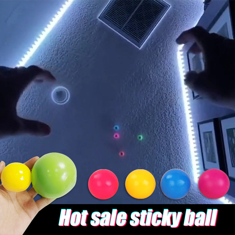 RAVATON Sticky Wall Ball – The Ultimate Stress Relief & Fun Toy!