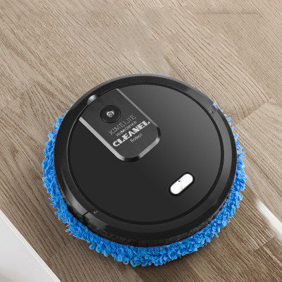 Smart Automatic Sweeping Robot with Wet & Dry Mopping, Humidifying Function | Rechargeable, Quiet, Intelligent Floor Cleaner for Tile, Wood, and Marble