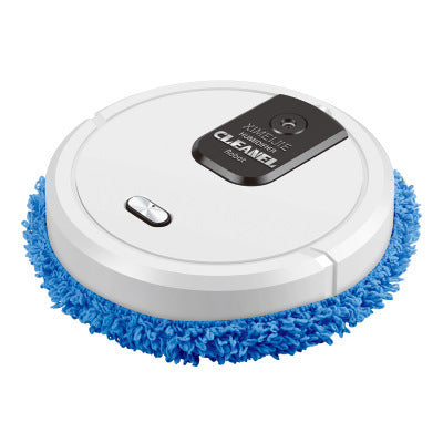 Smart Automatic Sweeping Robot with Wet & Dry Mopping, Humidifying Function | Rechargeable, Quiet, Intelligent Floor Cleaner for Tile, Wood, and Marble