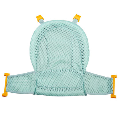 Baby Shower Bed Bath - Safe and Comfortable Infant Floating Bath Support with Three-Way Buckle Seat Belt