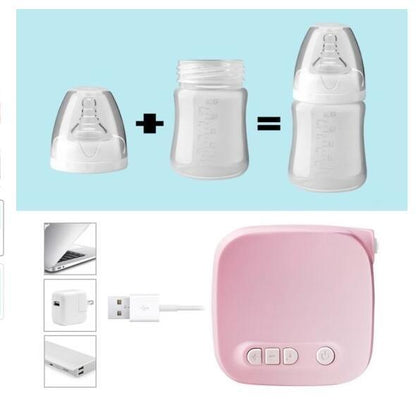 Electric Breast Pump – USB Rechargeable, 9-Speed Adjustable, Hands-Free Milk Suction, Portable Nursing Pump for Breastfeeding Moms