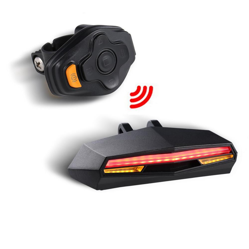 Smart LED Wireless Bike Tail Light – Ultimate Safety for Night Riders