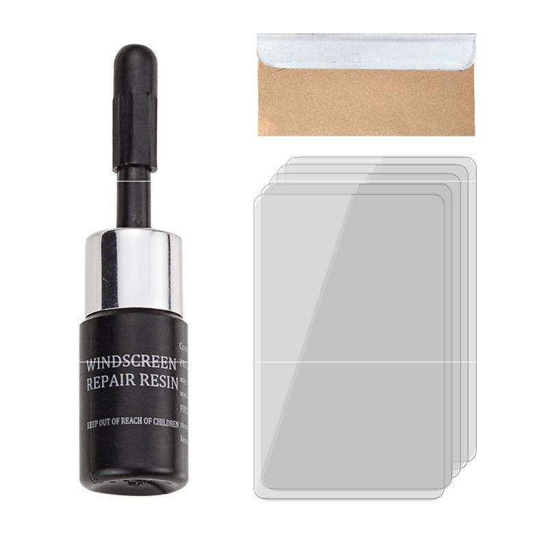 Car Window Glass Scratch and Crack Repair Kit – Auto Glass Repair Tool with Vacuum Function and Polishing Features