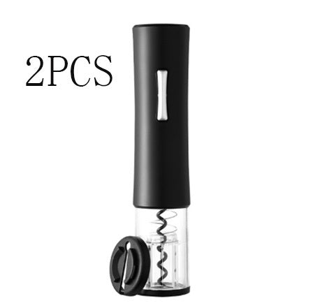 Automatic Electric Wine Opener Set with Foil Cutter – High-End Corkscrew for Effortless Wine Opening – Stylish Kitchen Gadgets