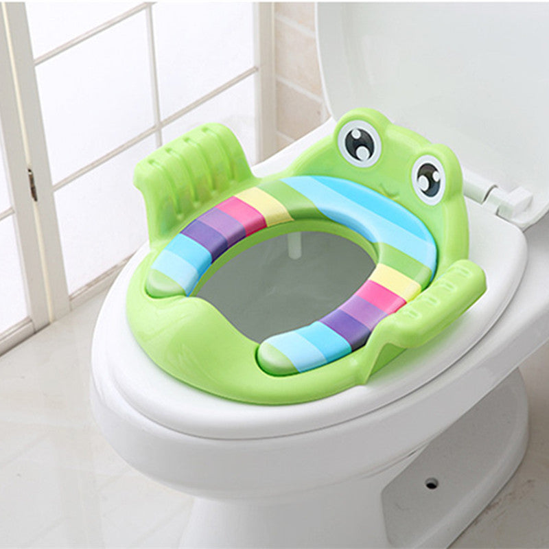 Adjustable Baby Toilet Seat for Children, Non-Slip PP Material, Safe & Comfortable Potty Trainer for 1-6 Years, Pink, Sky Blue, Green