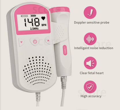 Fetal Heart Rate Monitor – Listen to Your Baby’s Heartbeat at Home