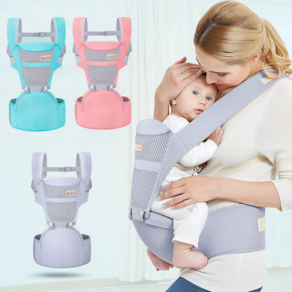 Multifunctional Baby Carrier Waist Stool – Comfortable and Breathable Baby Child Sitting Carrier Bag for 0-48 Months