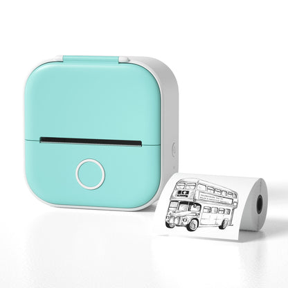 Portable Mini Bluetooth Thermal Printer – Inkless Label & Photo Printer for Home, Students, and Office