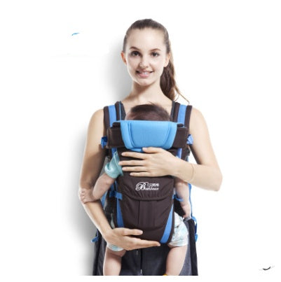 Double Shoulder Baby Carrier - Ergonomic Mother and Child Travel Supplies for Comfort and Support