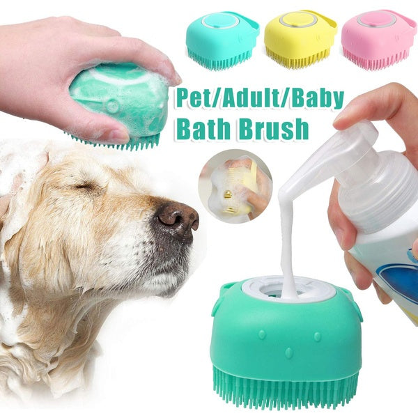 Silicone Dog Bath Massage Glove – The Ultimate Pet Grooming Solution!