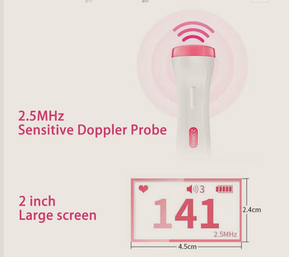 Fetal Heart Rate Monitor – Listen to Your Baby’s Heartbeat at Home