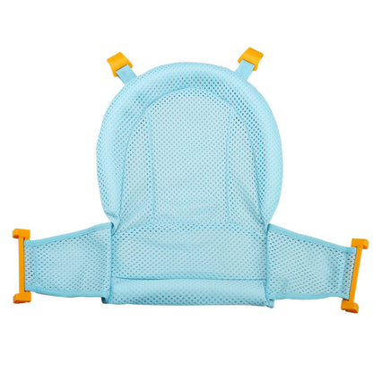 Baby Shower Bed Bath - Safe and Comfortable Infant Floating Bath Support with Three-Way Buckle Seat Belt