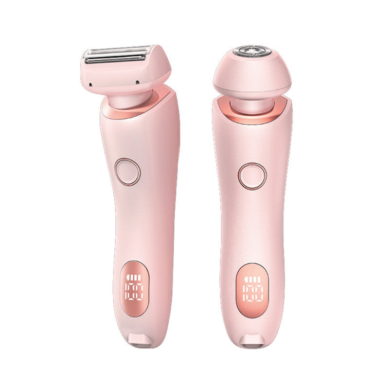 2-In-1 Hair Removal Epilator USB Rechargeable Women’s Razor – Gentle Electric Trimmer for Face, Bikini, Legs & Armpits