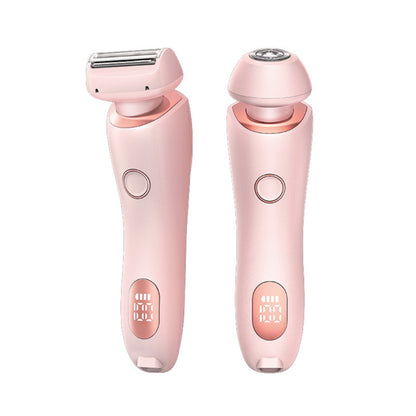 2-In-1 Hair Removal Epilator USB Rechargeable Women’s Razor – Gentle Electric Trimmer for Face, Bikini, Legs & Armpits