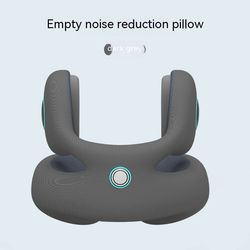 Memory Foam U-Shaped Travel Pillow – Neck Support, Noise Reduction & Massage Comfort