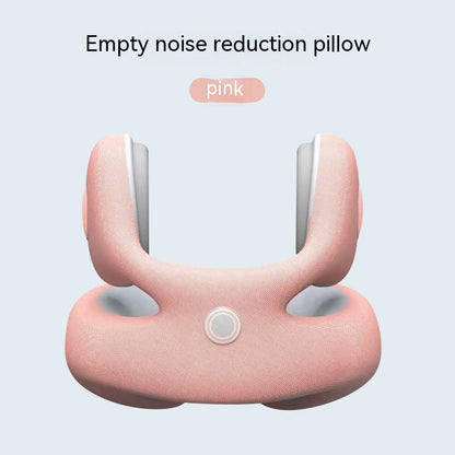 Memory Foam U-Shaped Travel Pillow – Neck Support, Noise Reduction & Massage Comfort