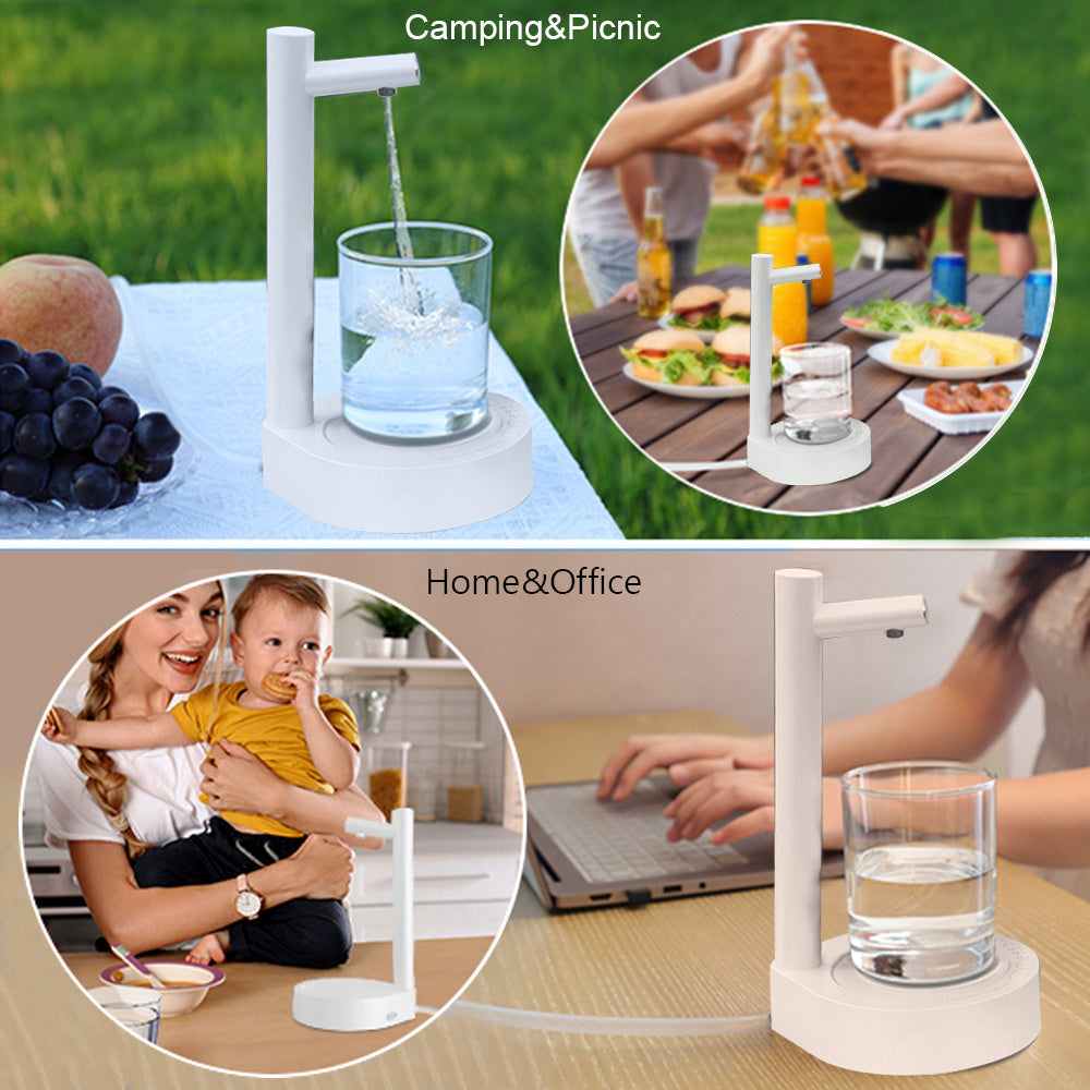 Rechargeable Electric Water Dispenser – Automatic USB Water Pump for Gallon Bottles