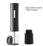 Automatic Electric Wine Opener Set with Foil Cutter – High-End Corkscrew for Effortless Wine Opening – Stylish Kitchen Gadgets