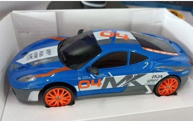 2.4Ghz 4WD RC Drift Car – High-Speed Remote Control GTR AE86 Model Racing Toy with Rechargeable Battery, Drift Tires & Accessories for Kids – Perfect Birthday Gift