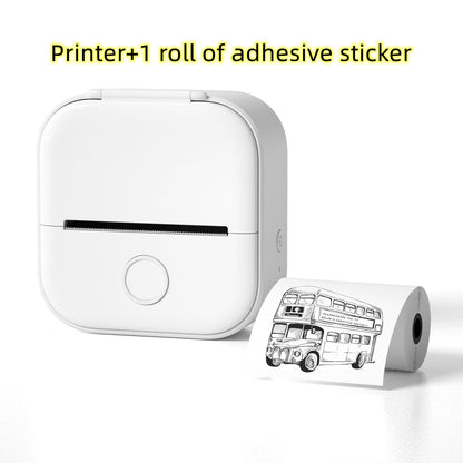 Portable Mini Bluetooth Thermal Printer – Inkless Label & Photo Printer for Home, Students, and Office