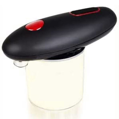 Electric Can Opener - One-Touch Automatic Jar and Bottle Opening Tool for Easy Kitchen Use