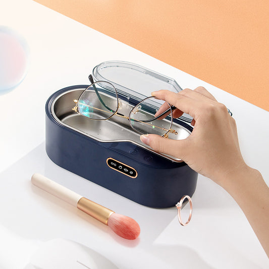 Portable Ultrasonic Cleaner for Glasses, Jewelry, and Cosmetics – USB-Powered, Compact 300ml