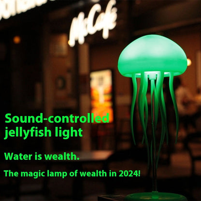 LED Jellyfish Mood Lamp – Portable Jellyfish Night Light with Color-Changing Effects for Bedside, Desk, and Relaxation