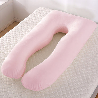 U-Shaped Pregnancy Pillow – Ice Silk Cooling Maternity Pillow for Sleeping & Support