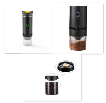 Portable Capsule Coffee Machine – Electric, Wireless, Small Espresso Maker for Travel & Home