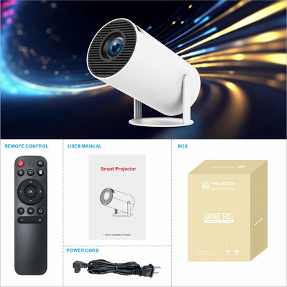 HY300 Pro Mini Projector – Portable Home Theater Projector for Entertainment & Movies