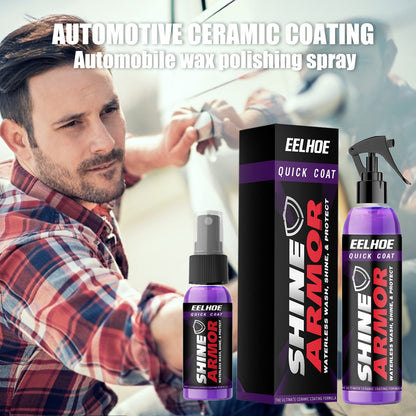 Ultimate Car Protection: Hand Spray Wax Microplated Crystal Coating