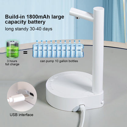 Rechargeable Electric Water Dispenser – Automatic USB Water Pump for Gallon Bottles